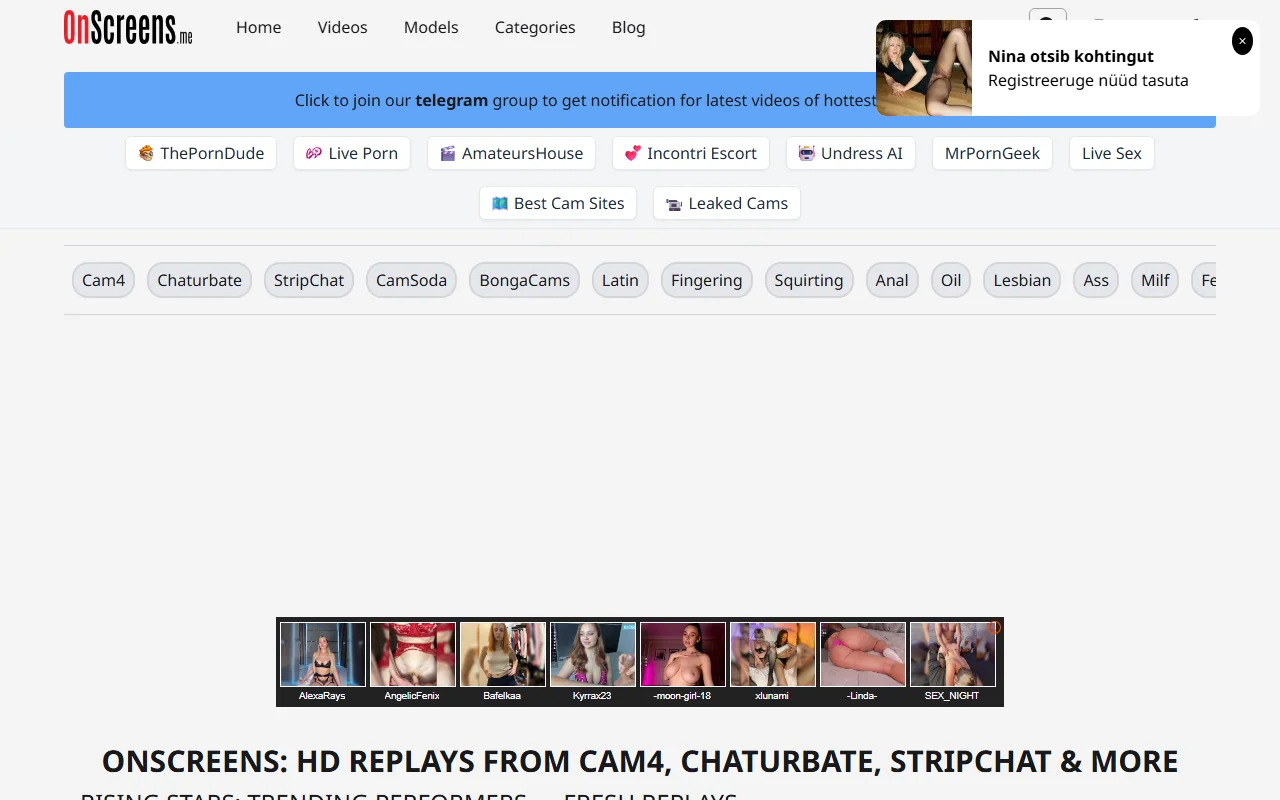 Screenshot: Onscreens Screenshot of Onscreens
